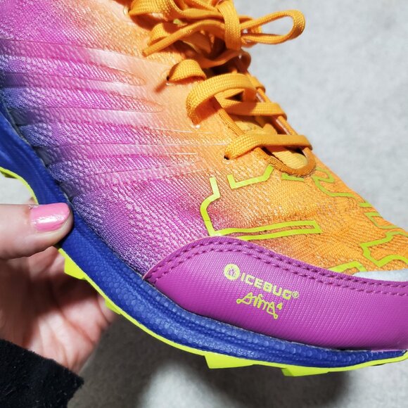 Icebug Women's Athletic Shoes, aggressive treads, great for traction on trails - Picture 4 of 11